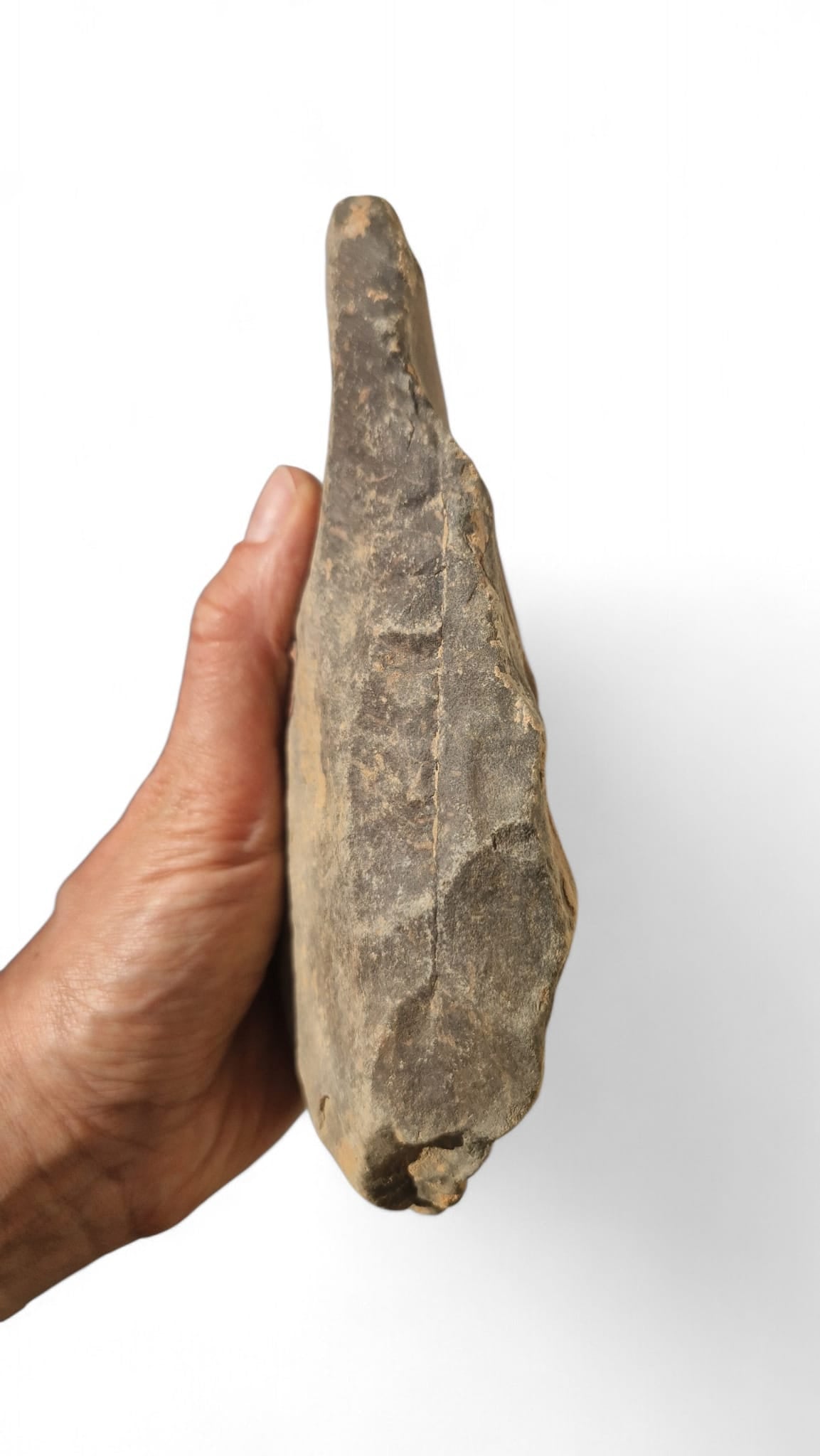 Acheulean Hand Axe 19cm - Homo erectus Tool from Sahara Desert