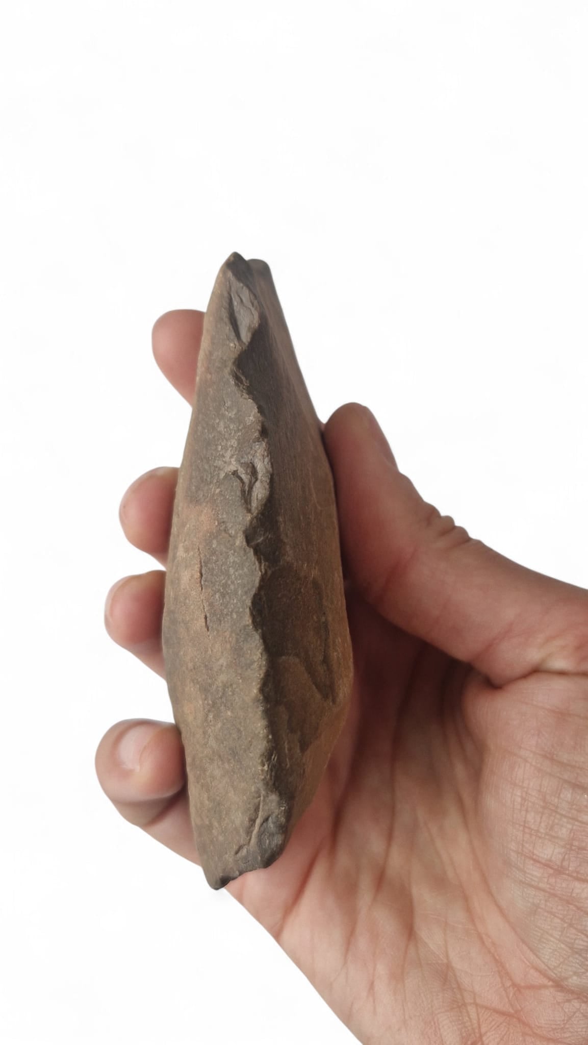 Acheulean Hand Axe 12cm - Homo erectus Tool from Sahara Desert