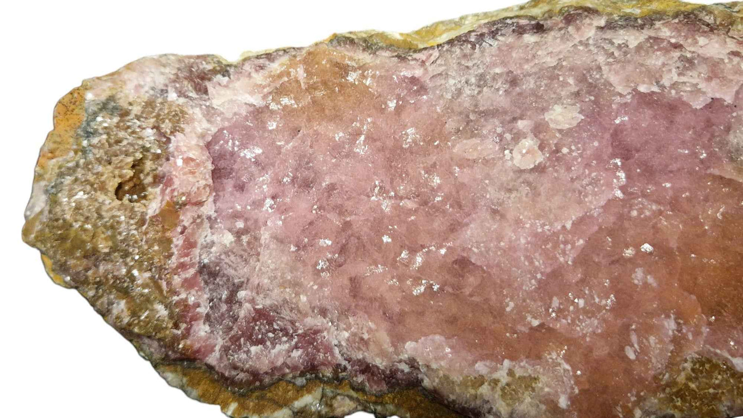 Cobaltoan Calcite - authentic fossil specimen, natural history by Fossils NH