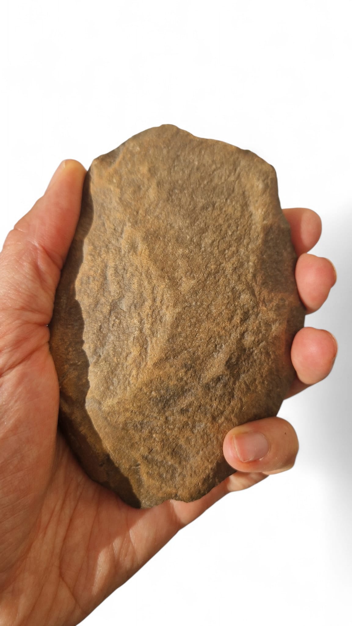 Acheulean Hand Axe 12cm Homo erectus Tool Morocco
