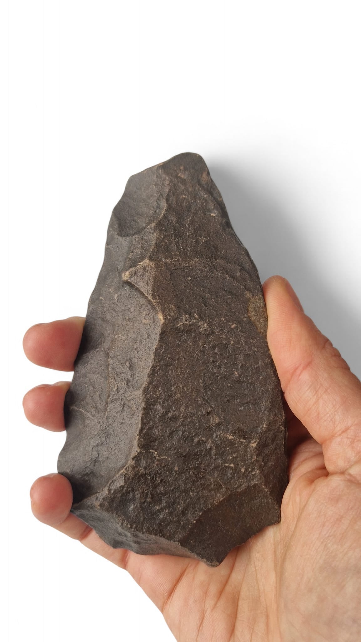 Acheulean Hand Axe 14cm - Homo erectus Tool Morocco 2