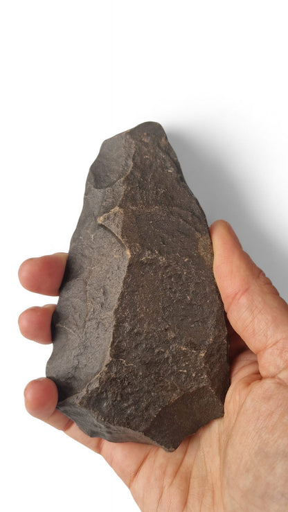 Acheulean Hand Axe 14cm - Homo erectus Tool Morocco 2