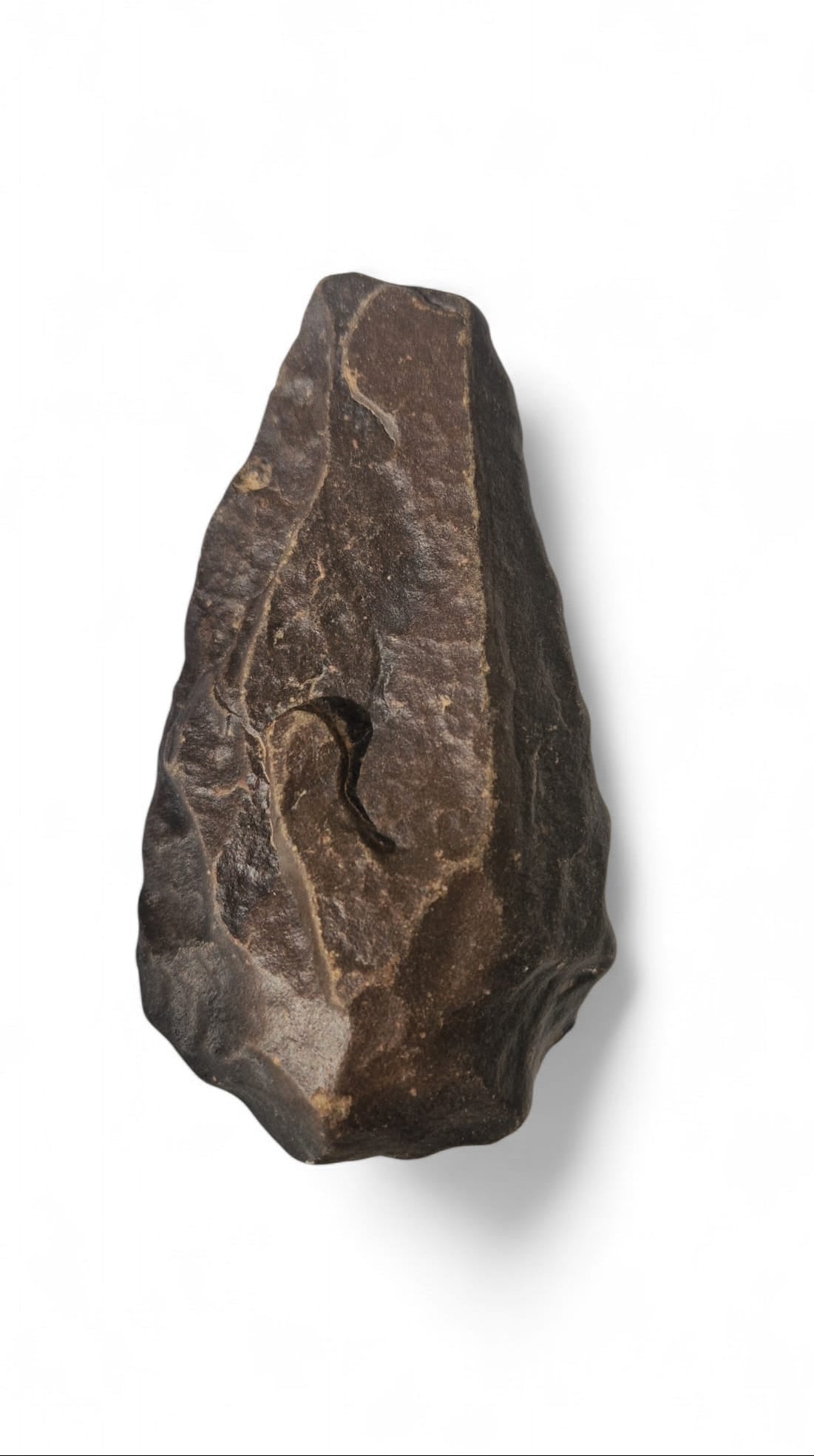 Acheulean Hand Axe 14cm - Homo erectus Tool Morocco