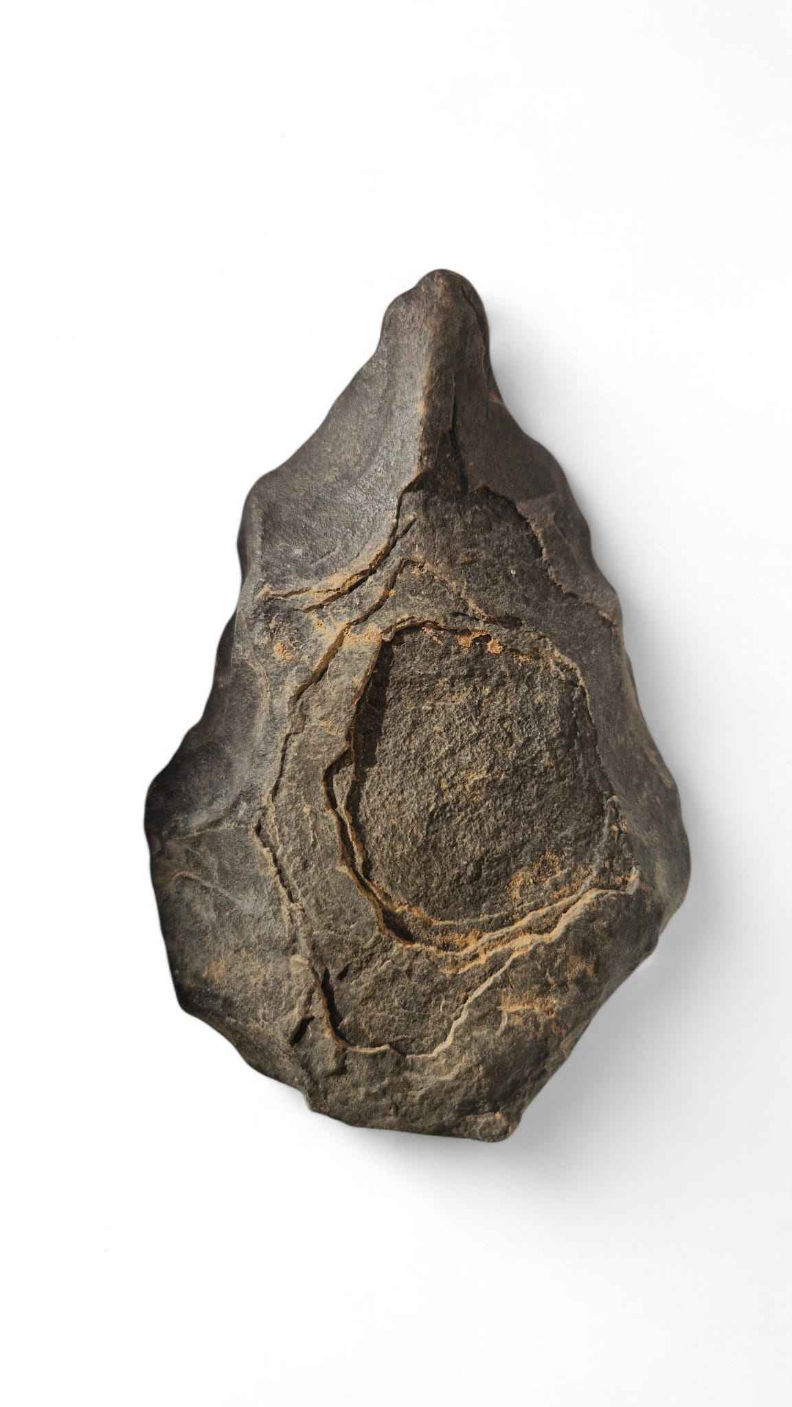 Acheulean Hand Axe 19cm - Homo erectus Tool from Sahara Desert