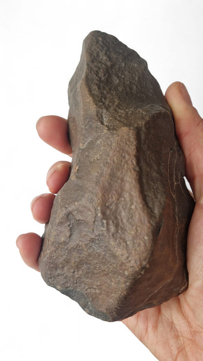 Acheulean Hand Axe 17cm - Homo erectus Tool Morocco 6