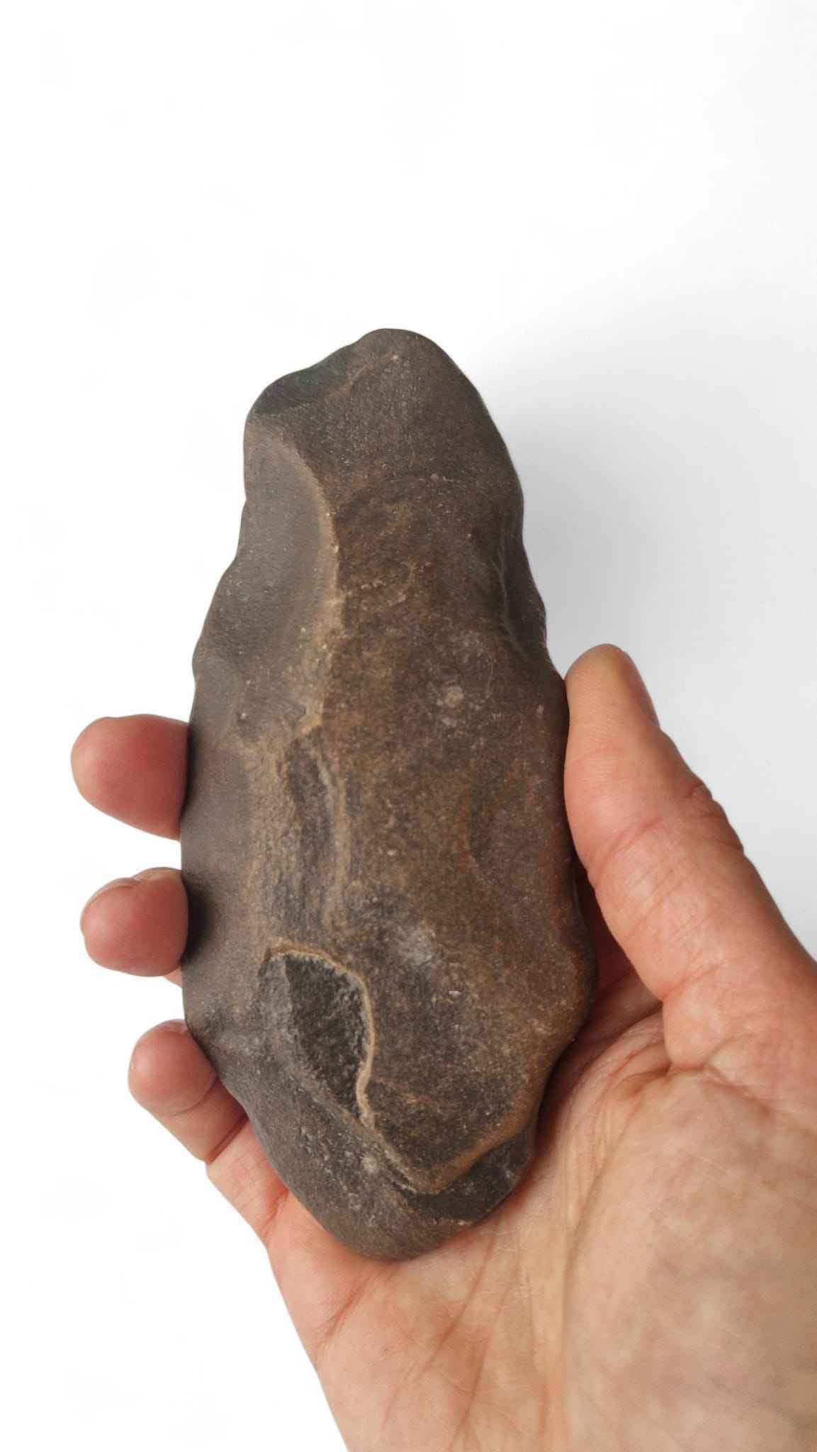 Acheulean Hand Axe 12cm - Homo erectus Tool Morocco